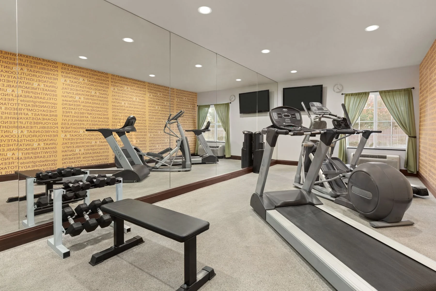 Hotel fitness center